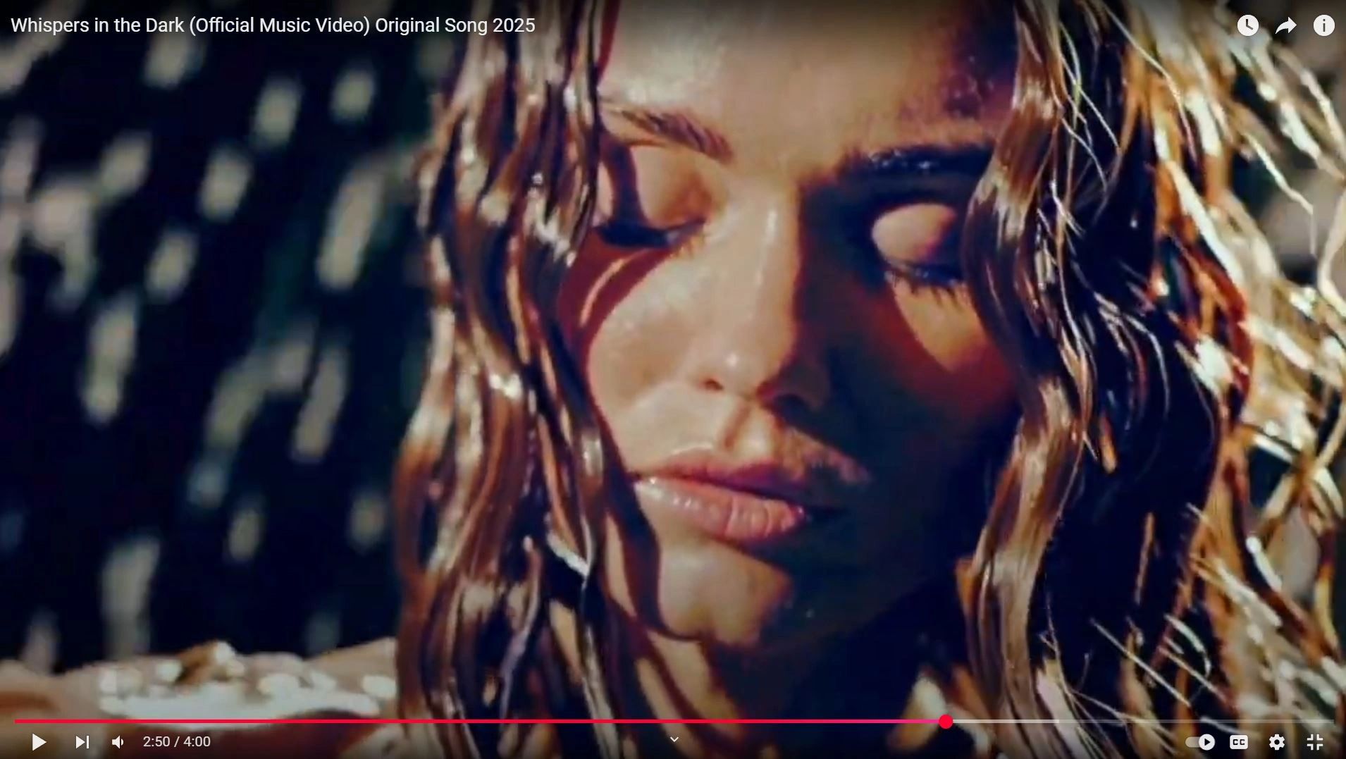 From Egle's recent music video: Whispers in the Dark